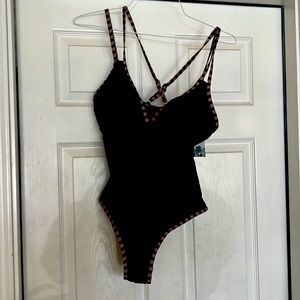 Woman’s one piece swimsuit